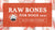 Learn all you need to know about feeding raw bones to your dog.