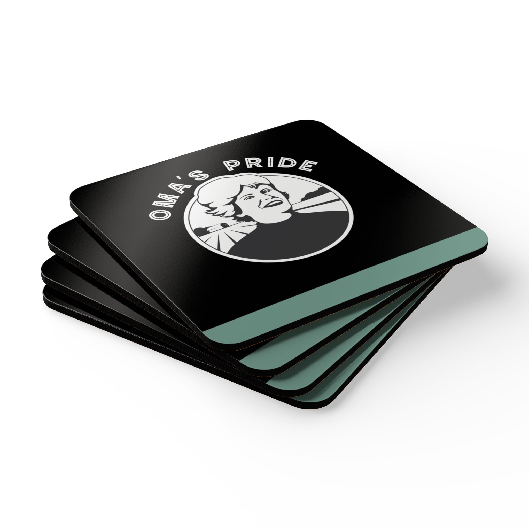 Oma's Pride Coaster Set