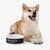 Oma's Pride Black & White Pet Food Bowl