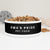 Oma's Pride Black & White Pet Food Bowl