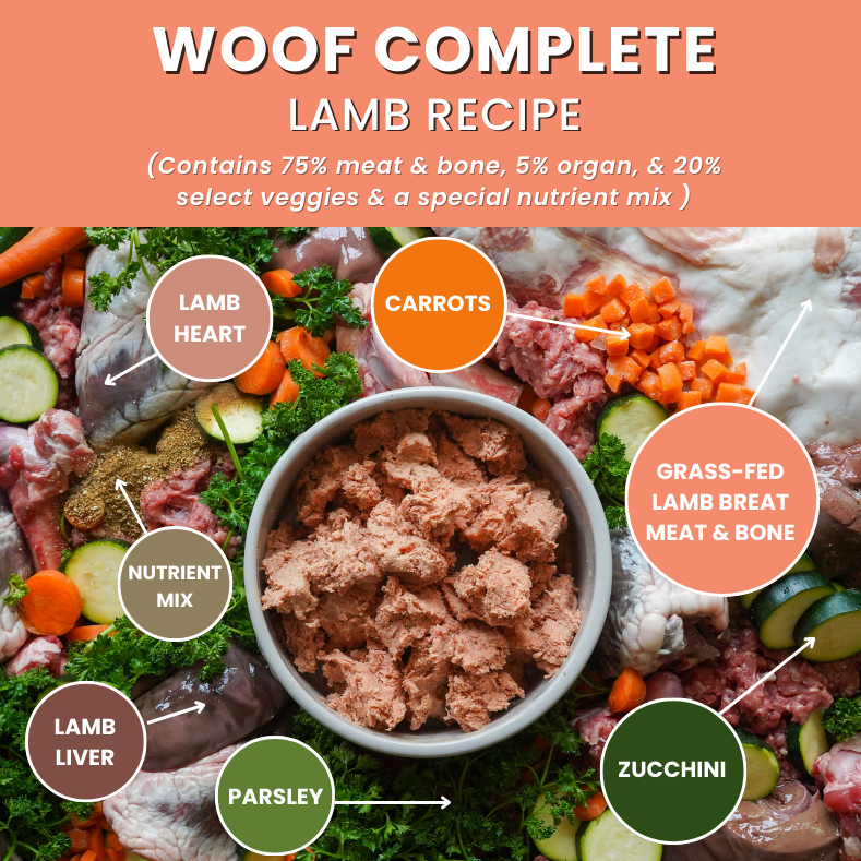 Woof Complete Dog Recipes (Portion Packs)